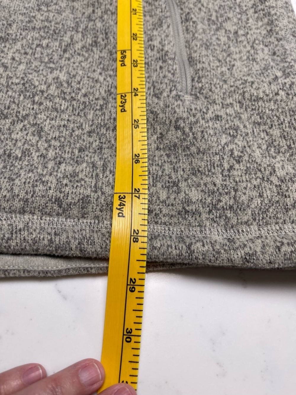 The North Face Men’s Gordon Lyons Gray Heather Fleece Jacket Size XL - Picture 7 of 7